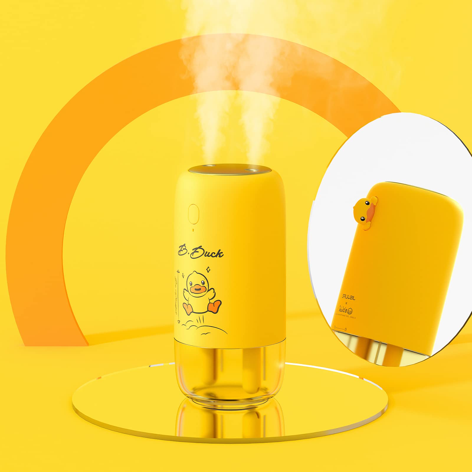 Amazon.com: JISULIFE Small Humidifier,500ml Portable Travel